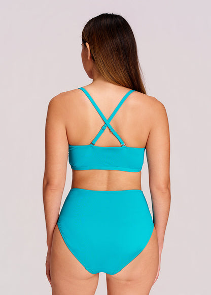 Women's Ruched Tummy Control Bikini Set