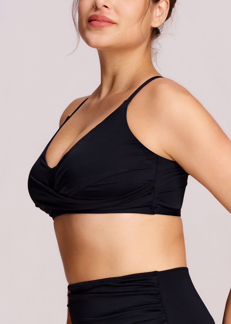 Women's Ruched Tummy Control Bikini Set