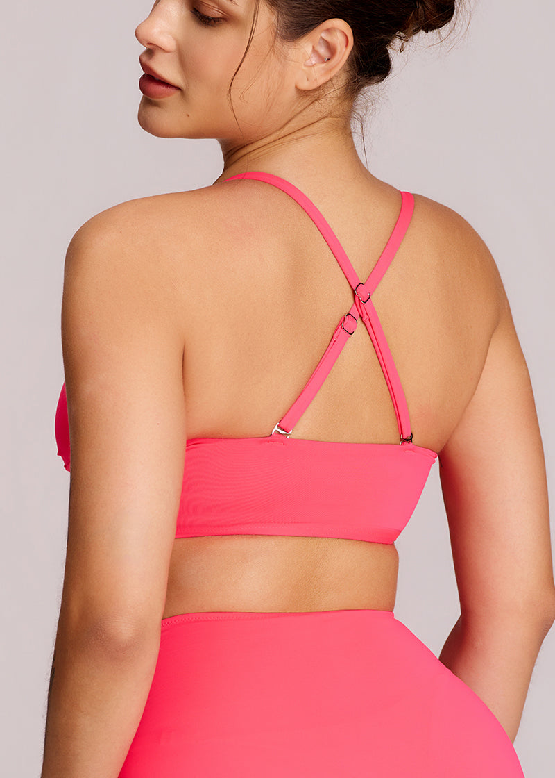 Women's Ruched Tummy Control Bikini Set