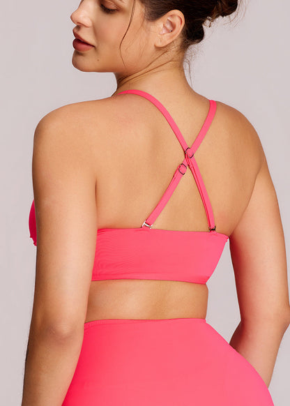 Women's Ruched Tummy Control Bikini Set