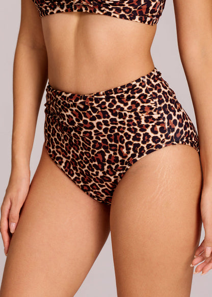 Women's Ruched Tummy Control Bikini Set